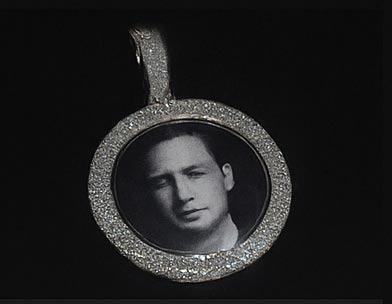Custom Moissanite Pendant with Photo