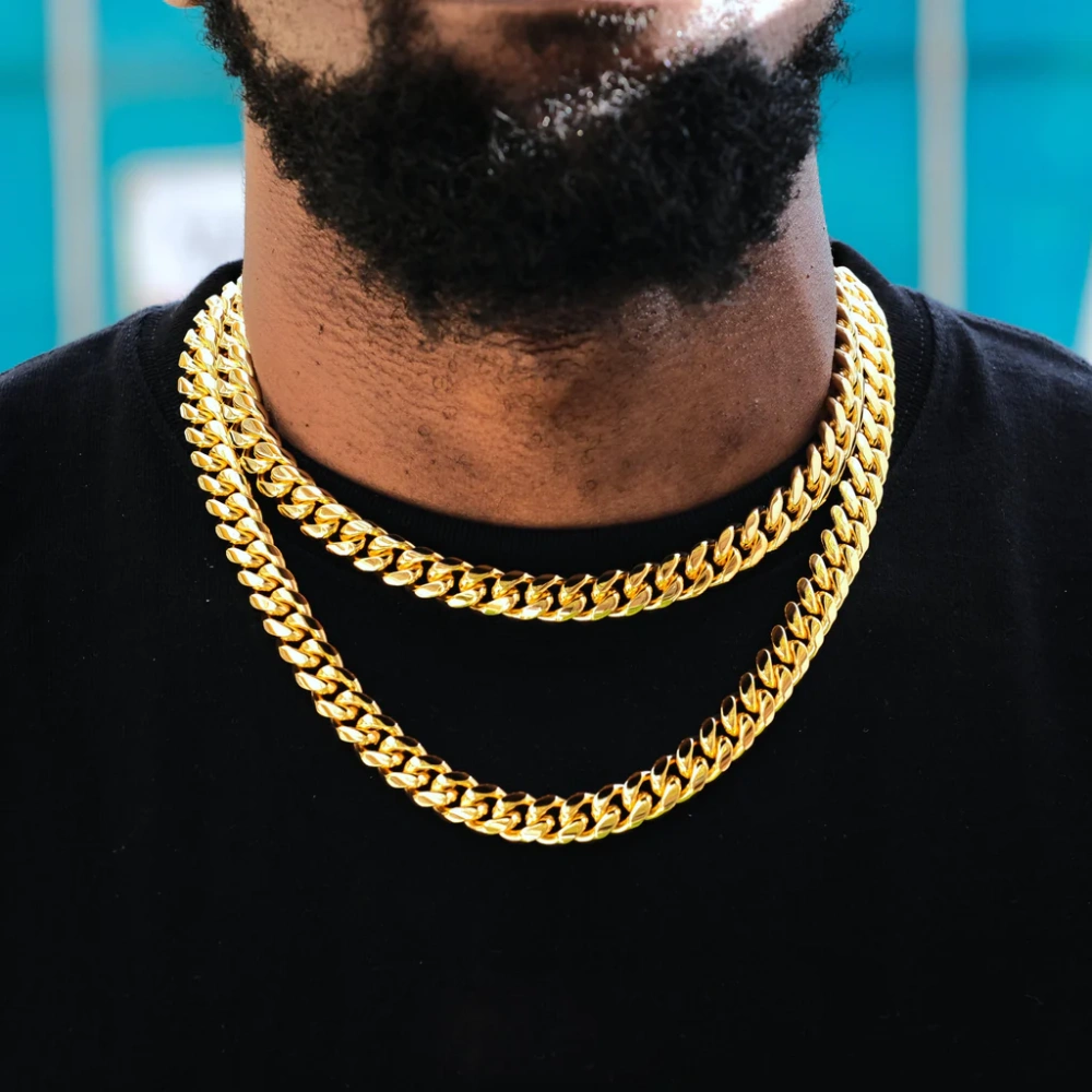 12mm Miami Cuban Link Necklace