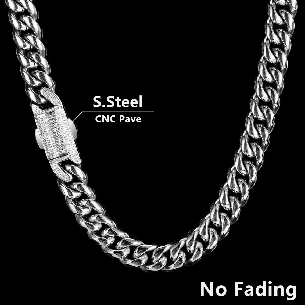 12mm Miami Cuban Link Necklace