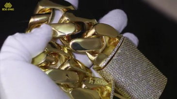 30mm Miami Cuban Link Chain Heavy Solid Big Cuban Chain