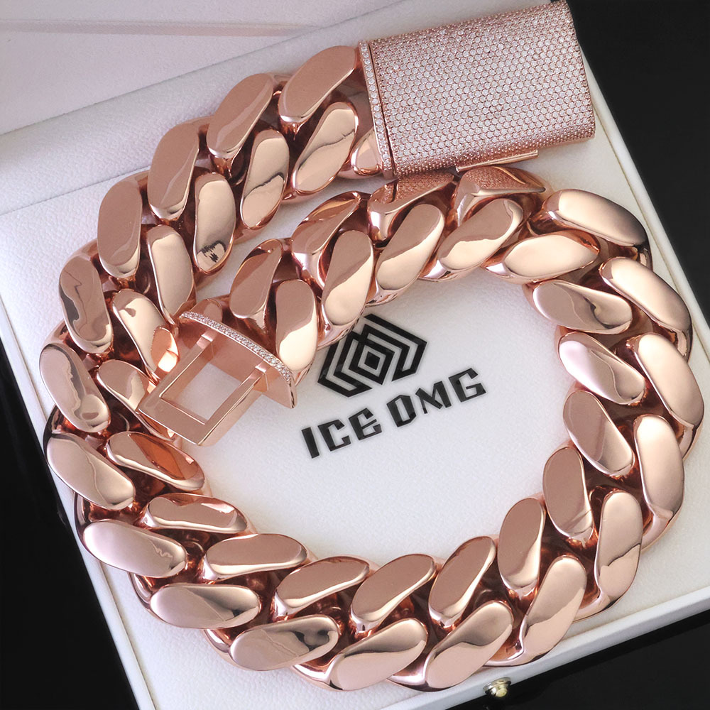 30mm Miami Cuban Link Chain Heavy Solid Big Cuban Chain