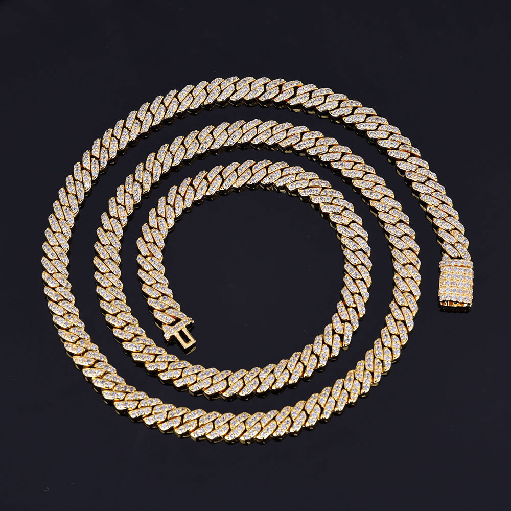 Iced Out Cuban Link Chain Necklace 6mm