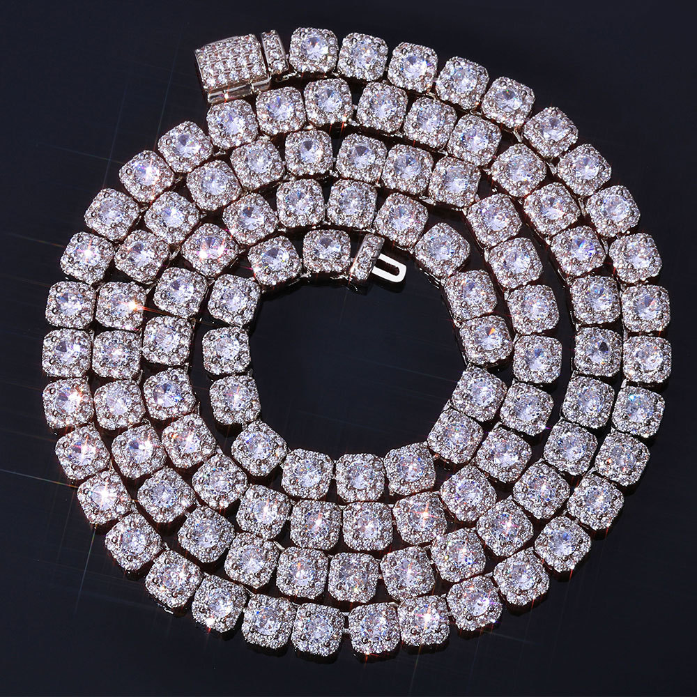 5mm Clustered CZ Tennis Chain