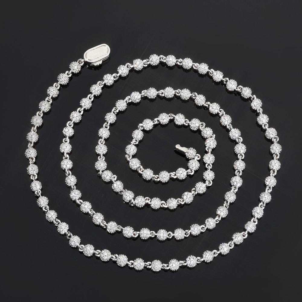 4mm Round Bead Chain Necklace