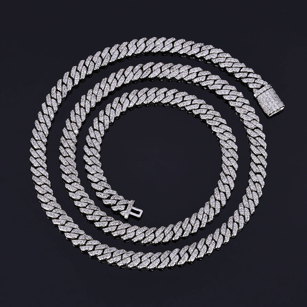 Iced Out Cuban Link Chain Necklace 6mm