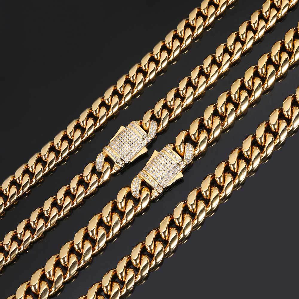 Miami Cuban Link Chain 10/12mm