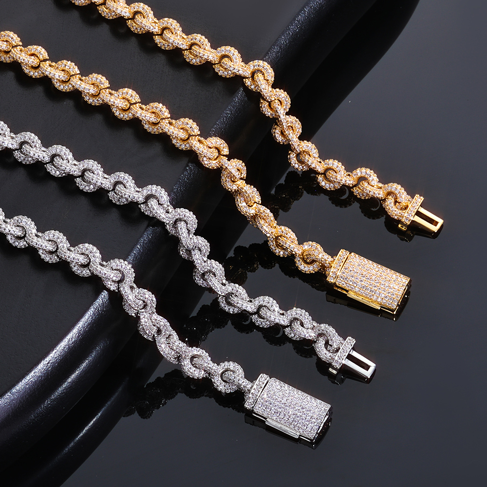 ICEOMG O Shaped Design Flip Buckle Clasp Bracelet