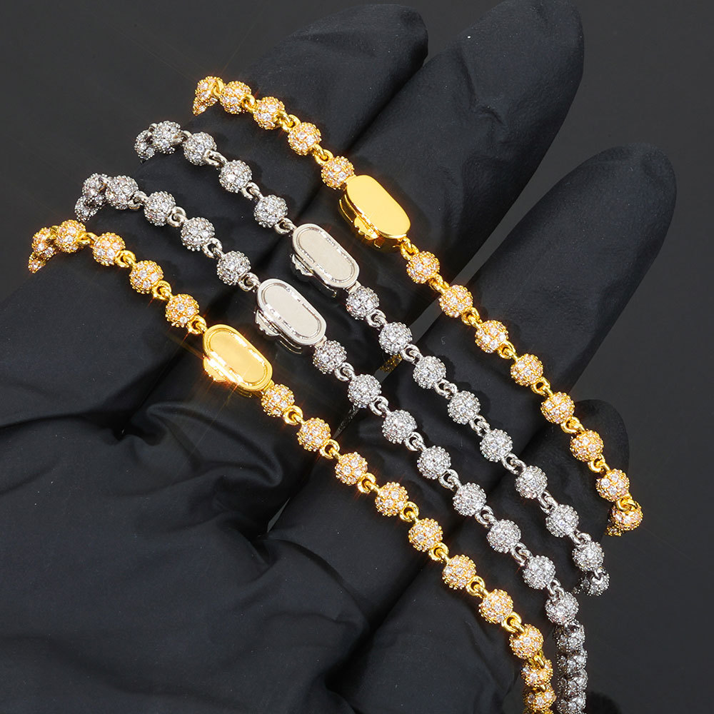 4mm Round Bead Chain Necklace