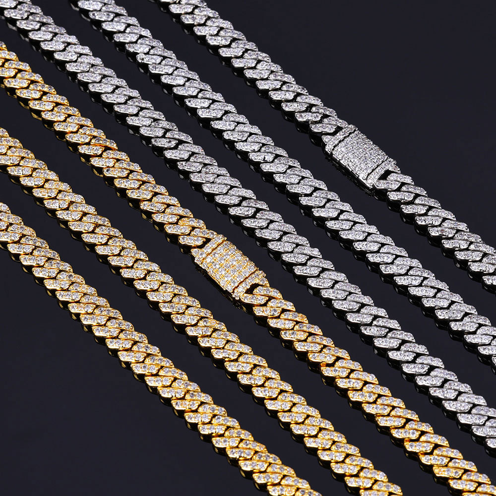 Iced Out Cuban Link Chain Necklace 6mm