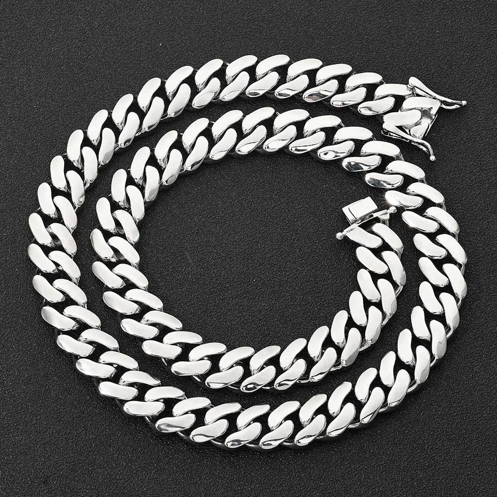 22mm Heavy Miami Copper Cuban Link Chain Necklace