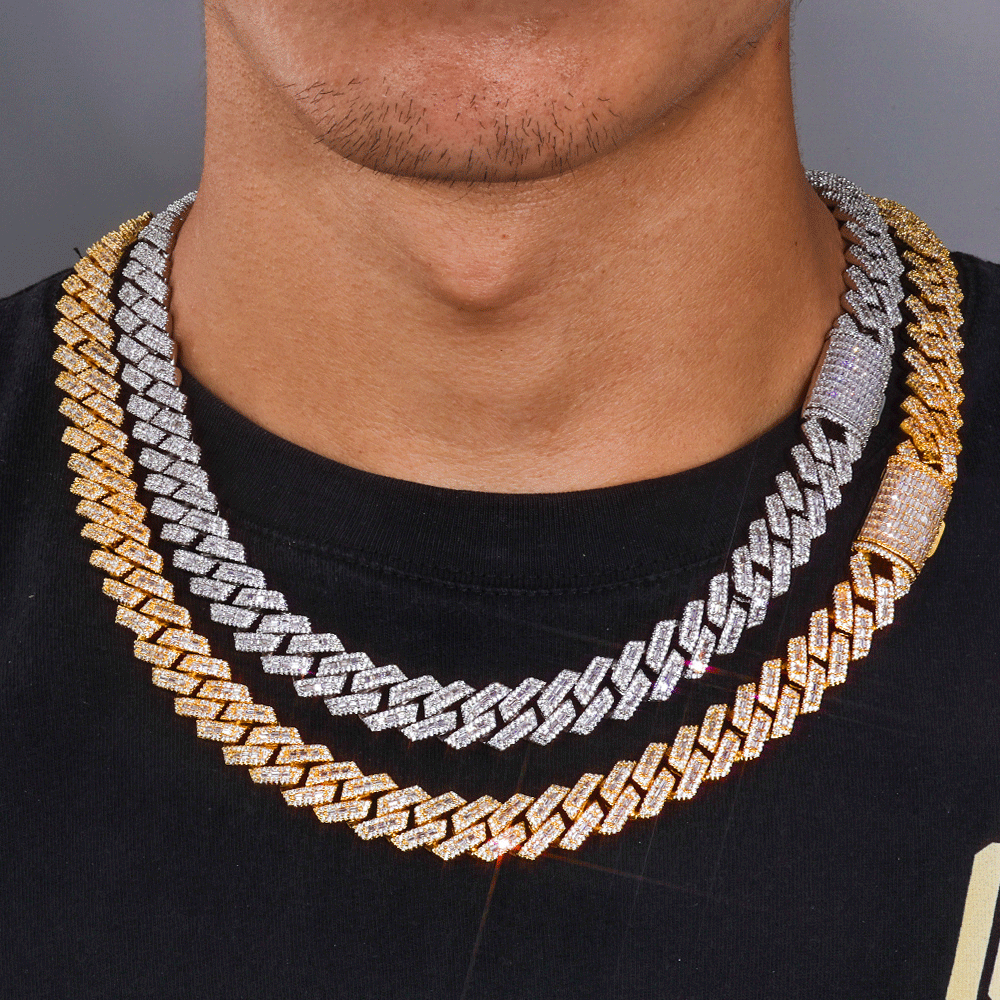 14MM Heavy Cuban Link Chain Necklace