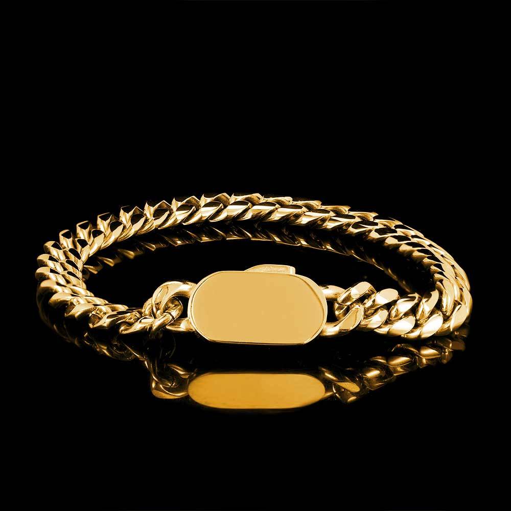 8mm Curb Cuban Link bracelet