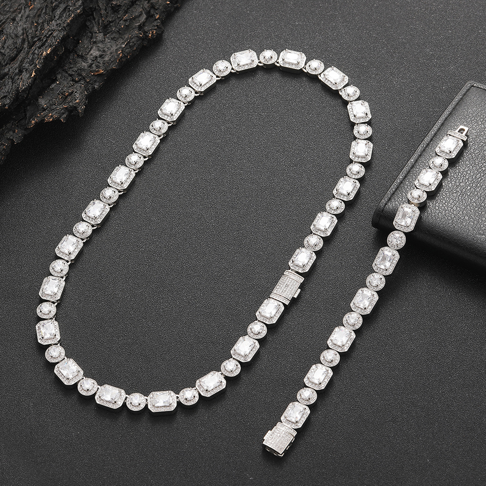 10mm Iced Sugar Chain Necklace