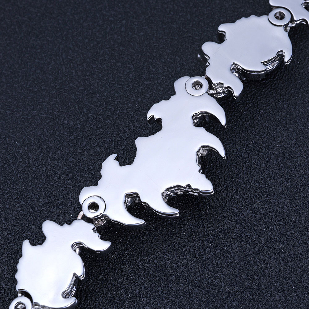 Spiked Red Eye Thorn Chain