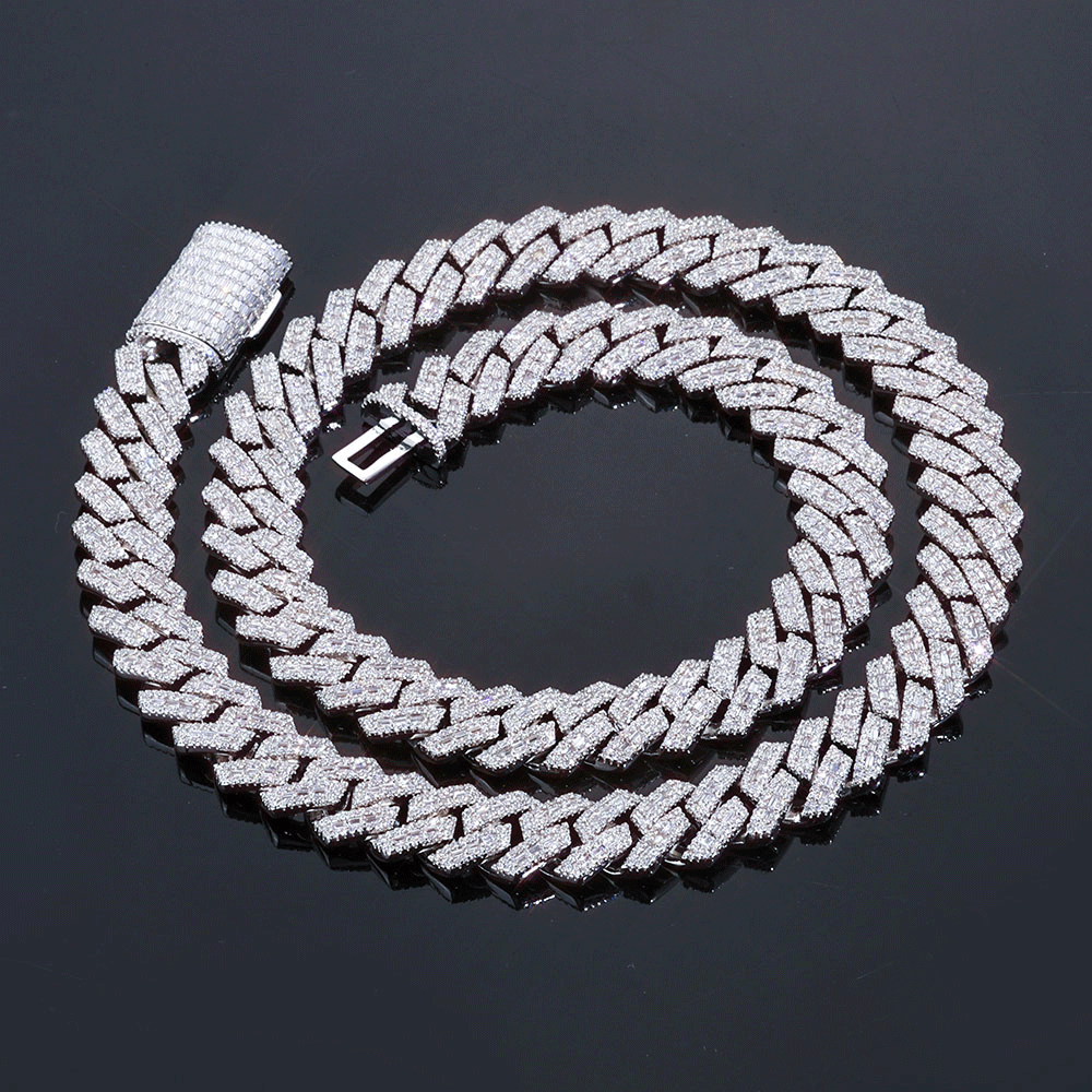 14MM Heavy Cuban Link Chain Necklace