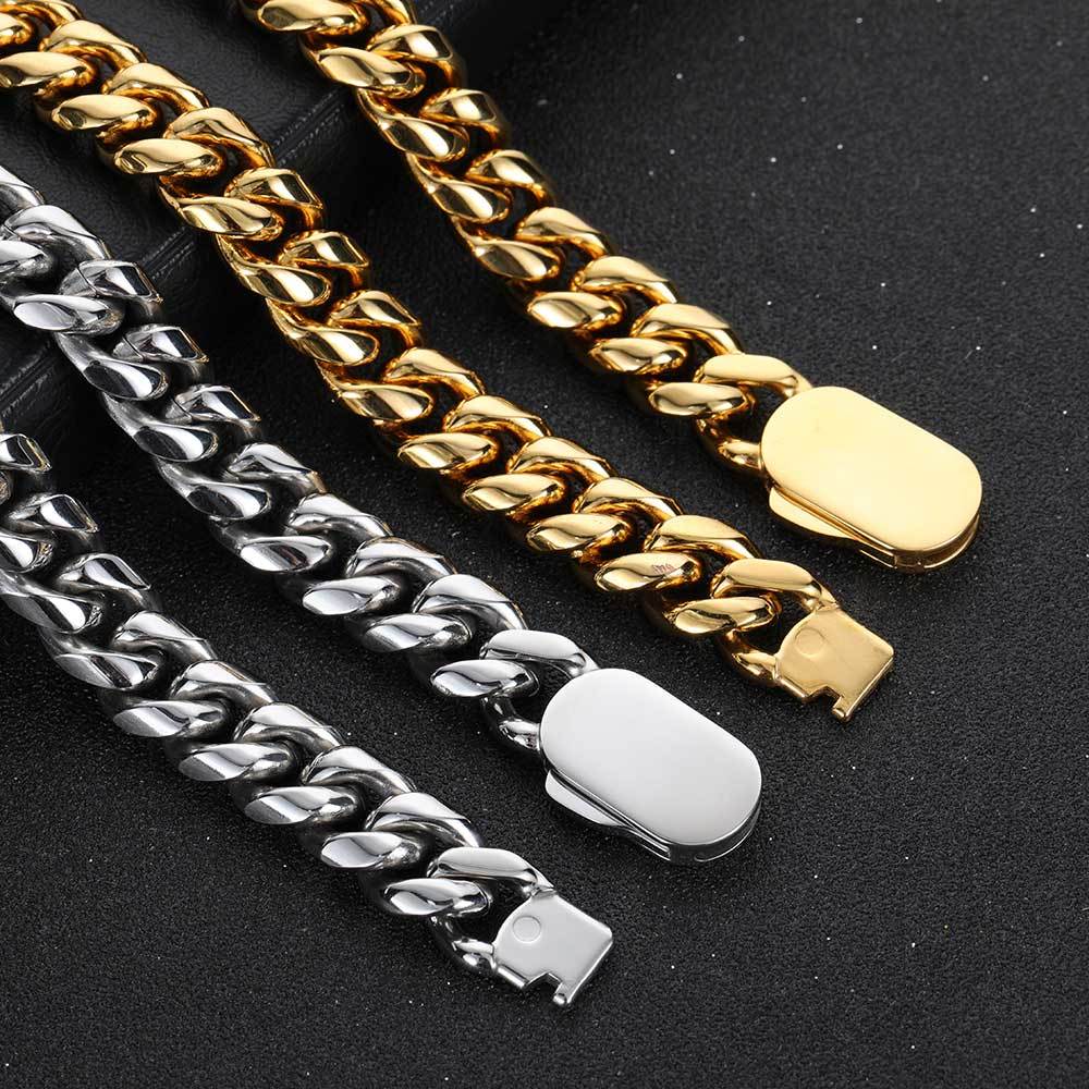 8mm Curb Cuban Link bracelet