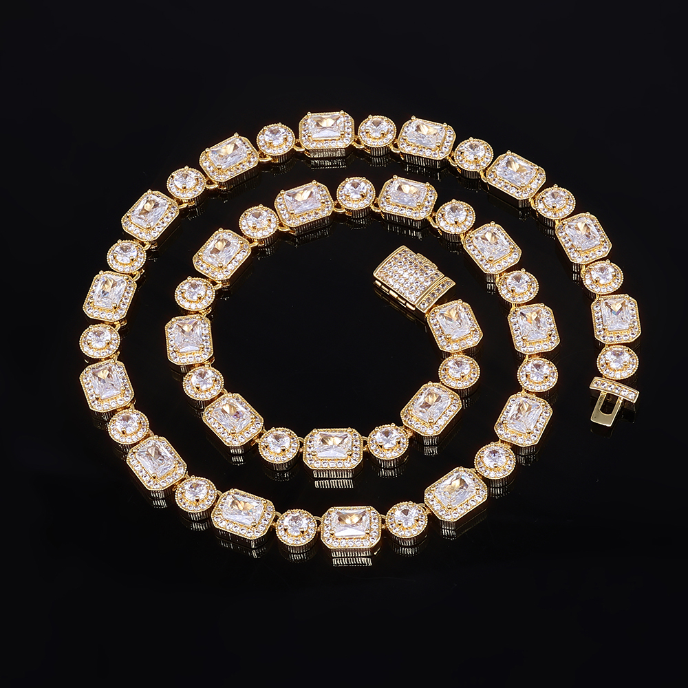 10mm Iced Sugar Chain Necklace