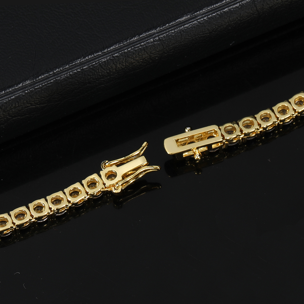 Moissanite Tennis Necklace 2mm-5mm