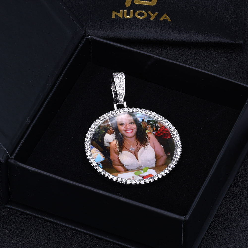35mm Custom Photo Pendant Necklace