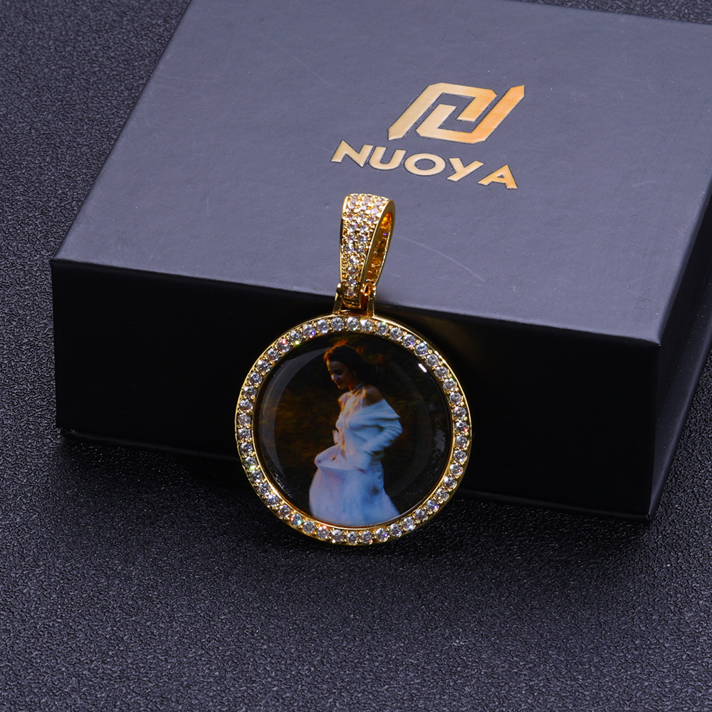 35mm Custom Photo Pendant Necklace