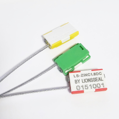 1.8mm double color zinc alloy cable seal