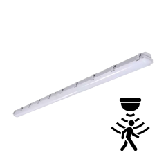 WS-VT-WR8-120W-MS | 120-347V | 3CCT - 8FT LED Vapour Tight Fixture with Motion Sensor