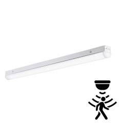 WS-LA4-CCT-40W-MS | 120-347V | 4CCT - 4FT LED Linear Strip Light with Motion Sensor