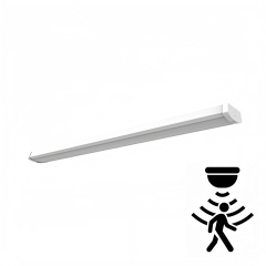 WS-WR8-90W-BS | 120-347V | 3CCT - 8FT LED Wraparound Light with Motion Sensor