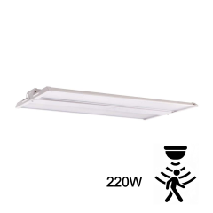 WS-LHB08-220W | 120-347V | 2CCT - LED Linear High Bay Light with Motion Sensor