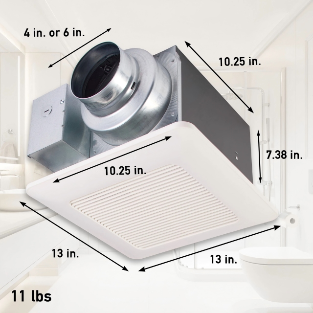 FV-0511VQ1 - Ventilation Fan 50-80-100CFM