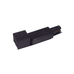 LTR-CB-BK - Live End Conduit Feed for LTR Track Black