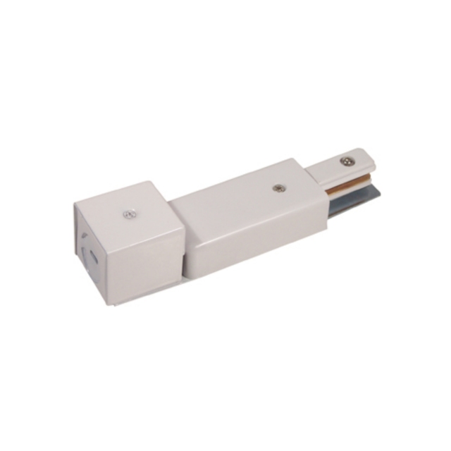 LTR-CB-WH - Live End Conduit Feed for LTR Track White