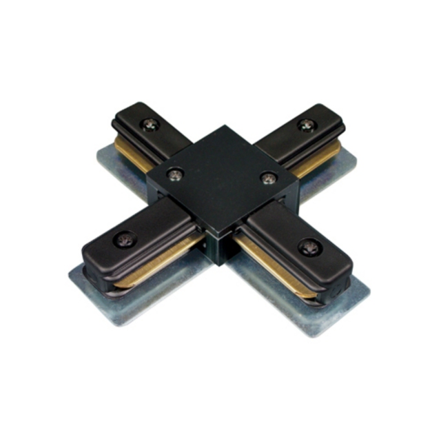 LTR-X-BK - "X" Connector for LTR Track Black