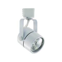 LTR-GU10R-WH - GU10 Base Line Voltage Track Fixture White