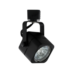 LTR-GU10C-BK - GU10 Base Line Voltage Track Fixture Black