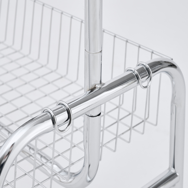 Garment Rack with Basket on Wheels Rolling Clothes Rack for Hanging Clothes Heavy Duty Garment Rack,2 pcs in one carton