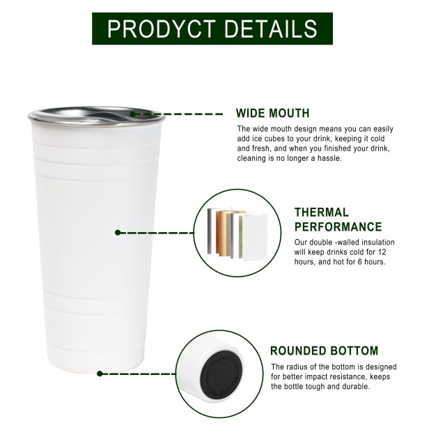 16OZ Single Wall Coffee Cup