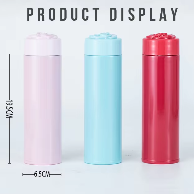 350ML Vacuum Flask With Flower Lid