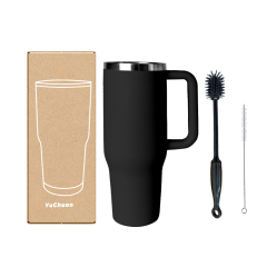 Yuchuan 40OZ Customized Double Wall Tumbler With Handle