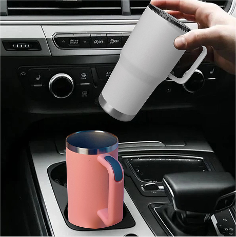 40OZ Double Wall Tumbler With Handle