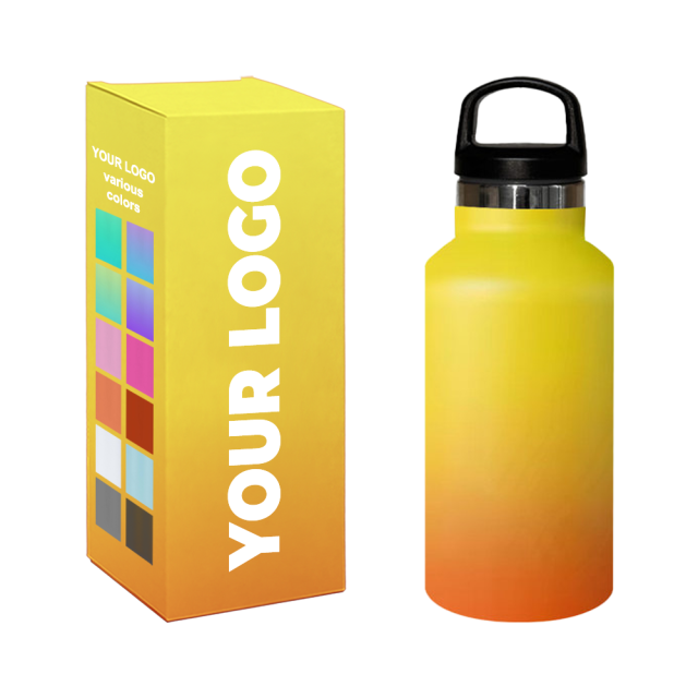 12OZ Standard Mouth Stainless Steel Sports Water Bottle