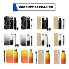 32OZ Standard Mouth Stainless Steel Sports Water Bottle