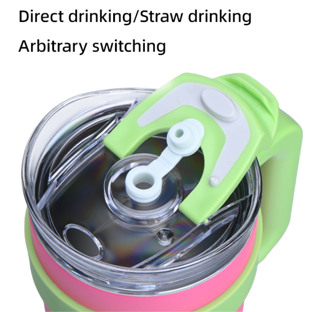 40OZ Double Wall Tumbler With Handle