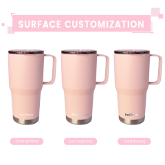 20OZ Stainless Steel Tumbler With Handle