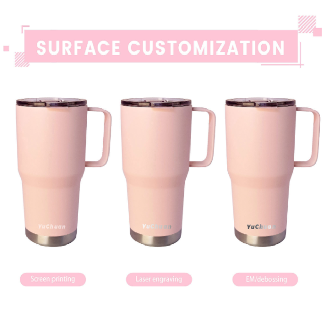 20OZ Stainless Steel Tumbler With Handle