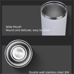 22OZ Stainless Steel Travel Tumbler