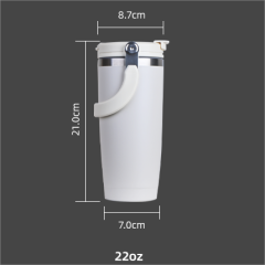 22OZ Stainless Steel Travel Tumbler