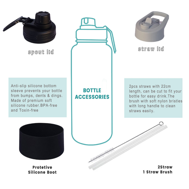 10OZ Sports Water Bottle