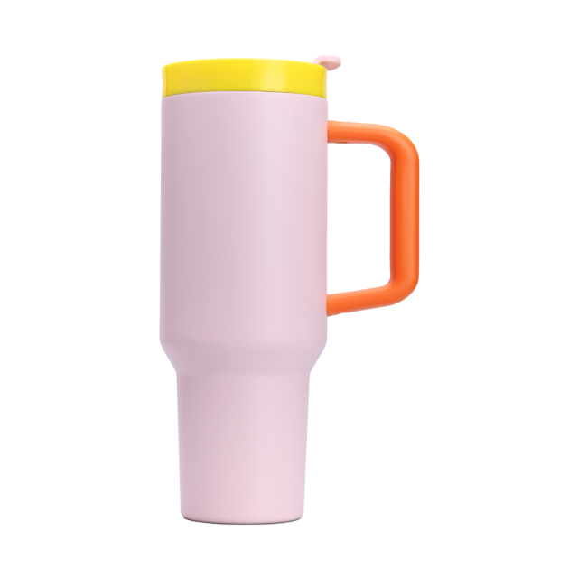 40OZ Stainless Steel Tumbler With Straw - Insulated Travel Mug For Wholesale