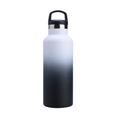 16OZ Standard Mouth Stainless Steel Sports Water Bottle